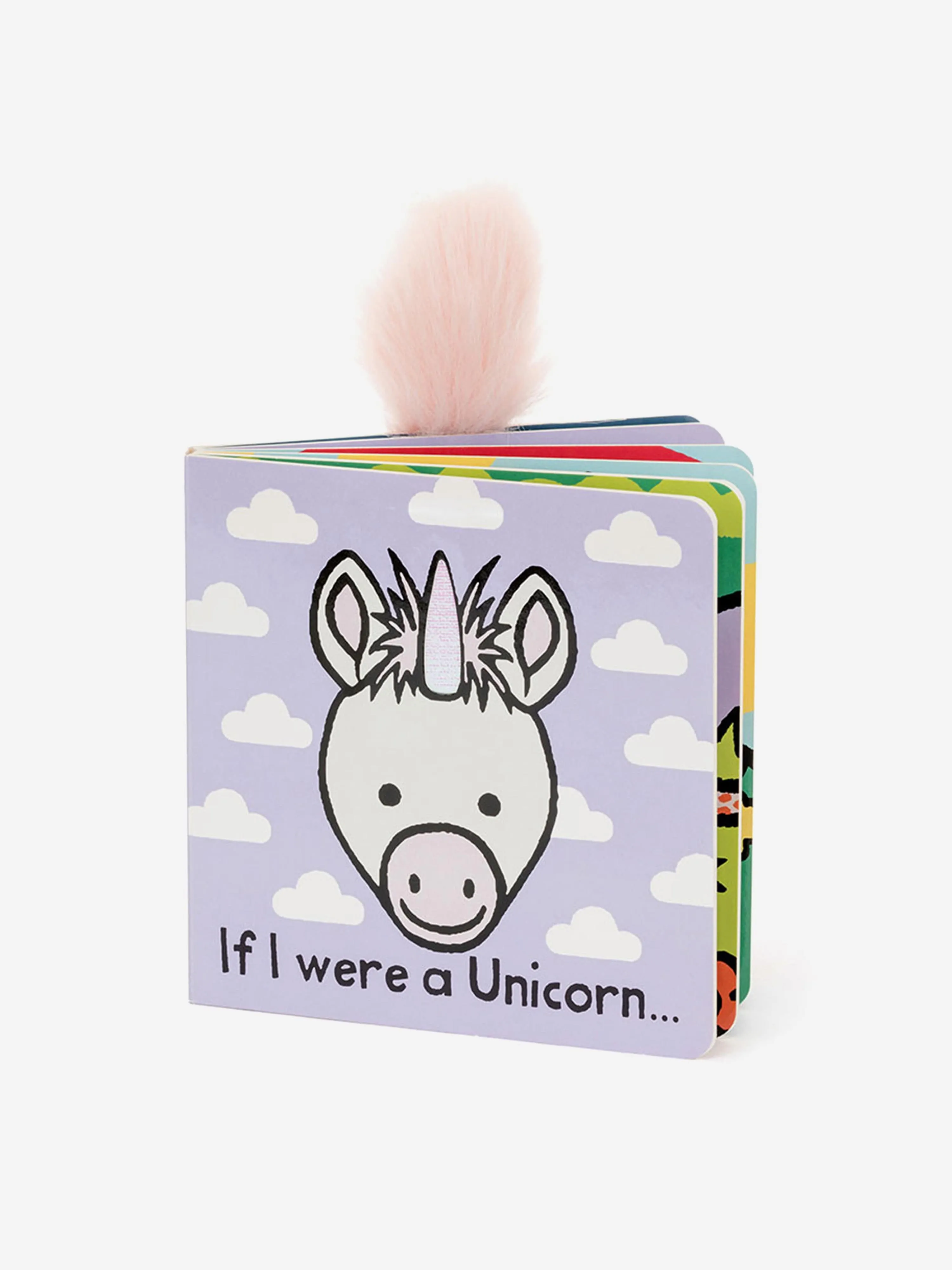 If I Were a Unicorn Board Book in Purple (15cm)