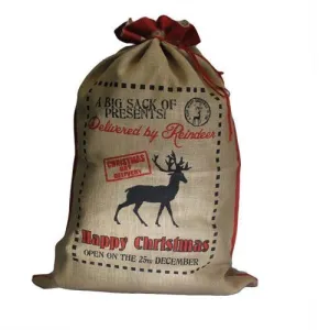 Jute Sack Delivered By Reindeer