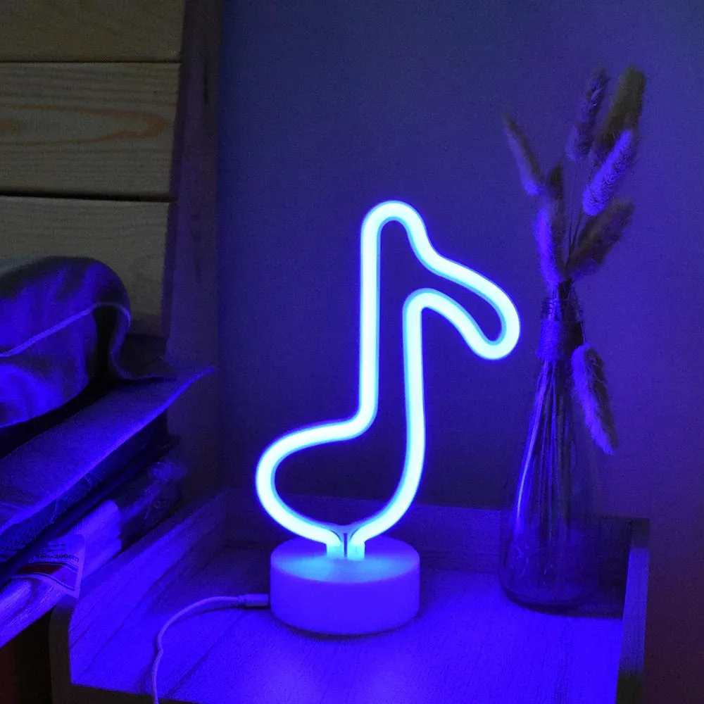 Kawaii LED Neon Night Light 🌈✨ - Adorable Flamingo, Unicorn & Rainbow Decor for Kids' Rooms 🎉💖