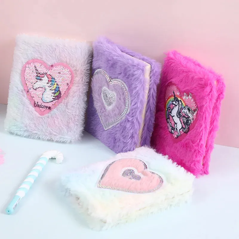 Kawaii Unicorn Mini Notebook 🌈✨ - Cute Cartoon Handwritten Journal for Girls! 🦄📒