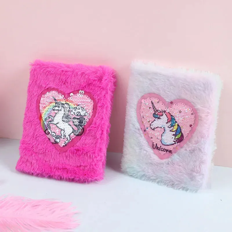 Kawaii Unicorn Mini Notebook 🌈✨ - Cute Cartoon Handwritten Journal for Girls! 🦄📒
