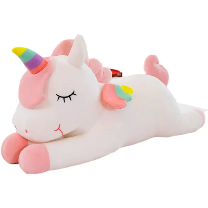 Kawaii Unicorn Plush Pillow 🦄✨ - Adorable Stuffed Doll for Kids' Birthdays & Christmas Gifts! 🎁💕