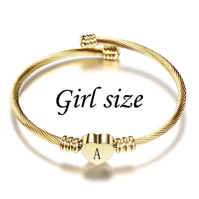 Kid's Initial Bracelet