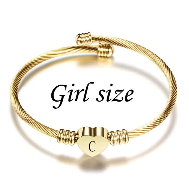 Kid's Initial Bracelet