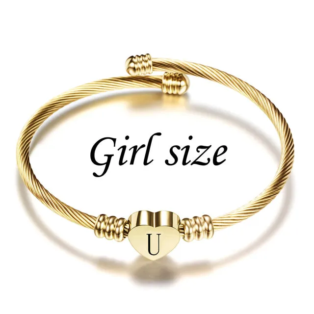 Kid's Initial Bracelet