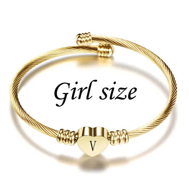 Kid's Initial Bracelet