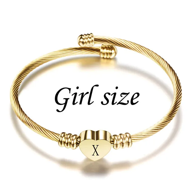 Kid's Initial Bracelet