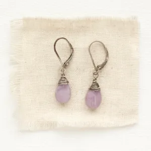 Kunzite Drop Earrings