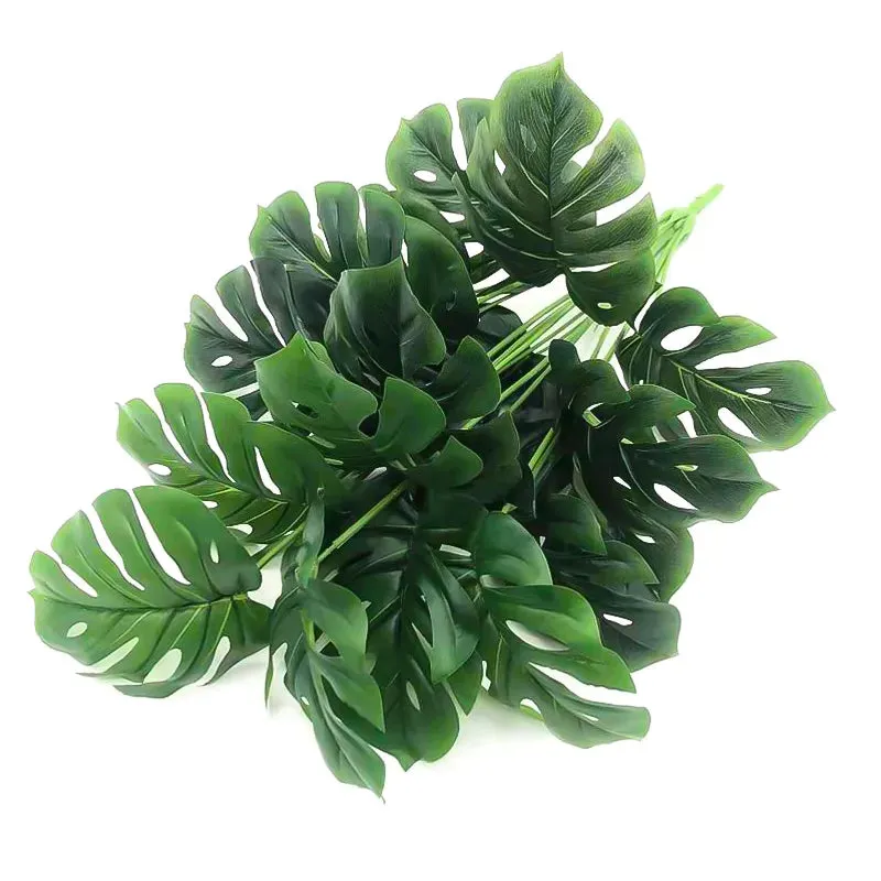 Large Artificial Monstera Palm Tree