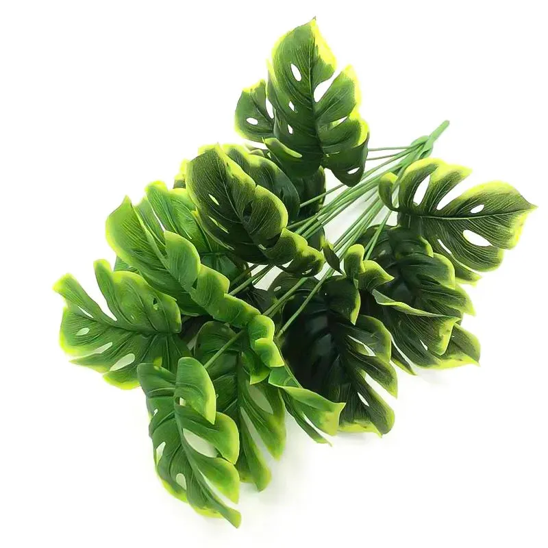 Large Artificial Monstera Palm Tree
