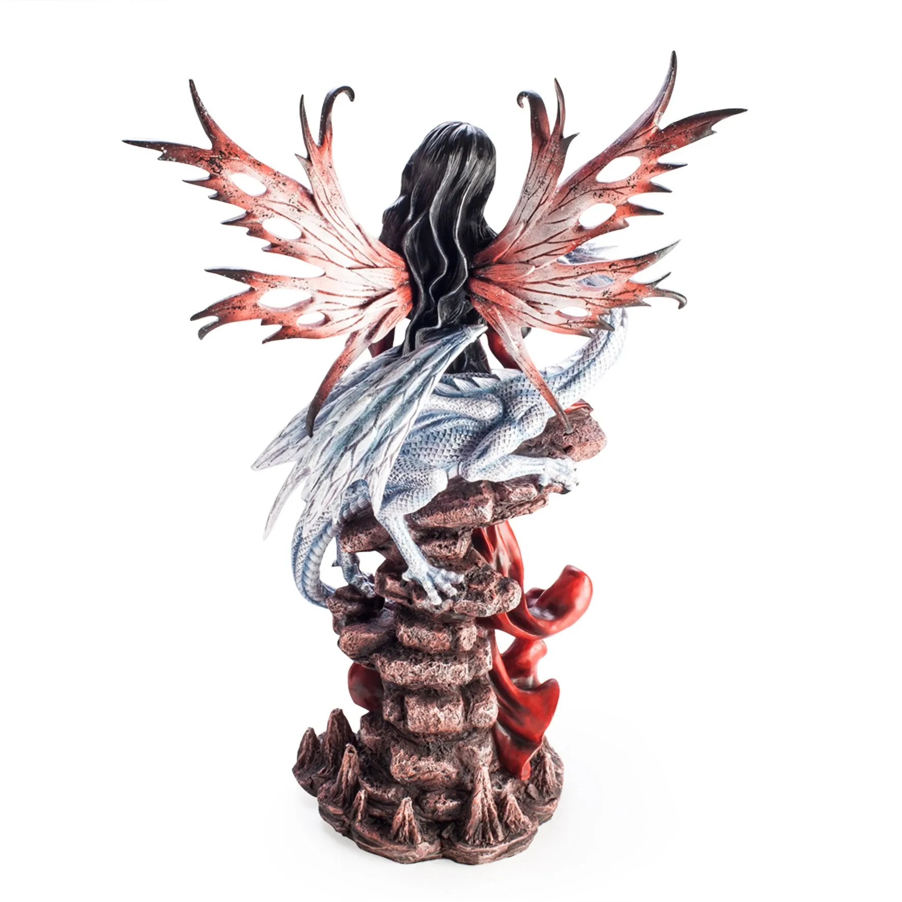 Large Red Fairy with Dragon