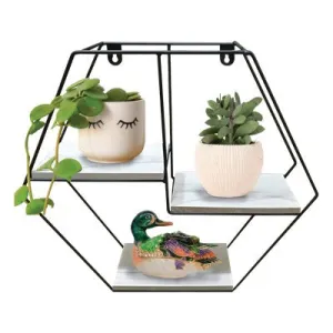 Lauren Taylor - Geometric Metal Shelf