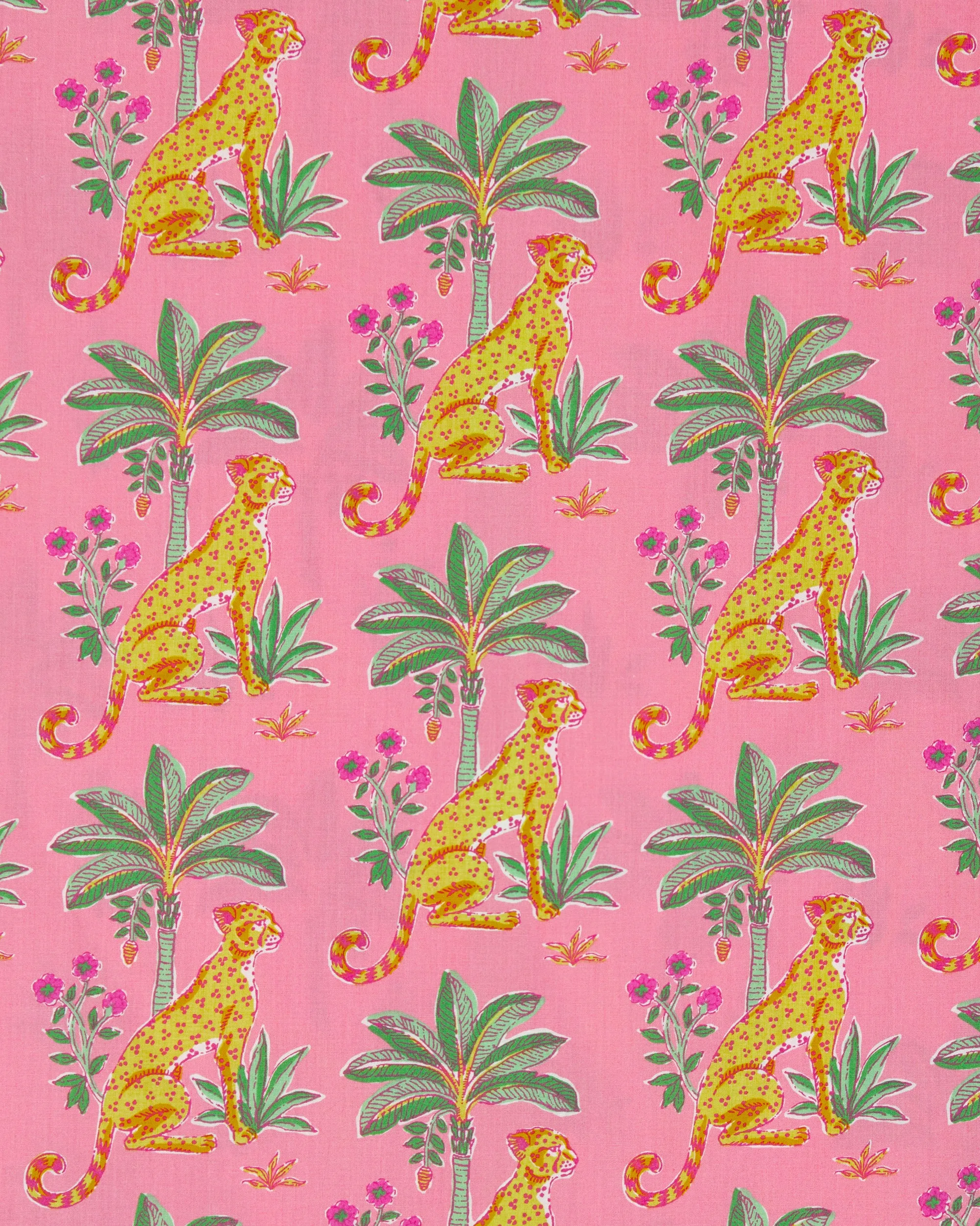 Leopard Mirage - Brunch Dress - Pink Palace