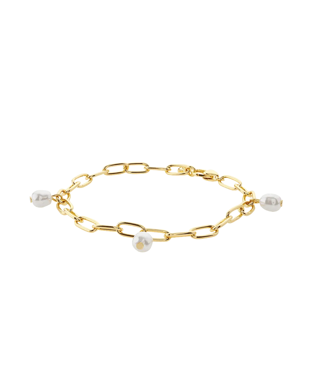 Liva Bracelet 18ct Gold Plated