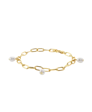 Liva Bracelet 18ct Gold Plated
