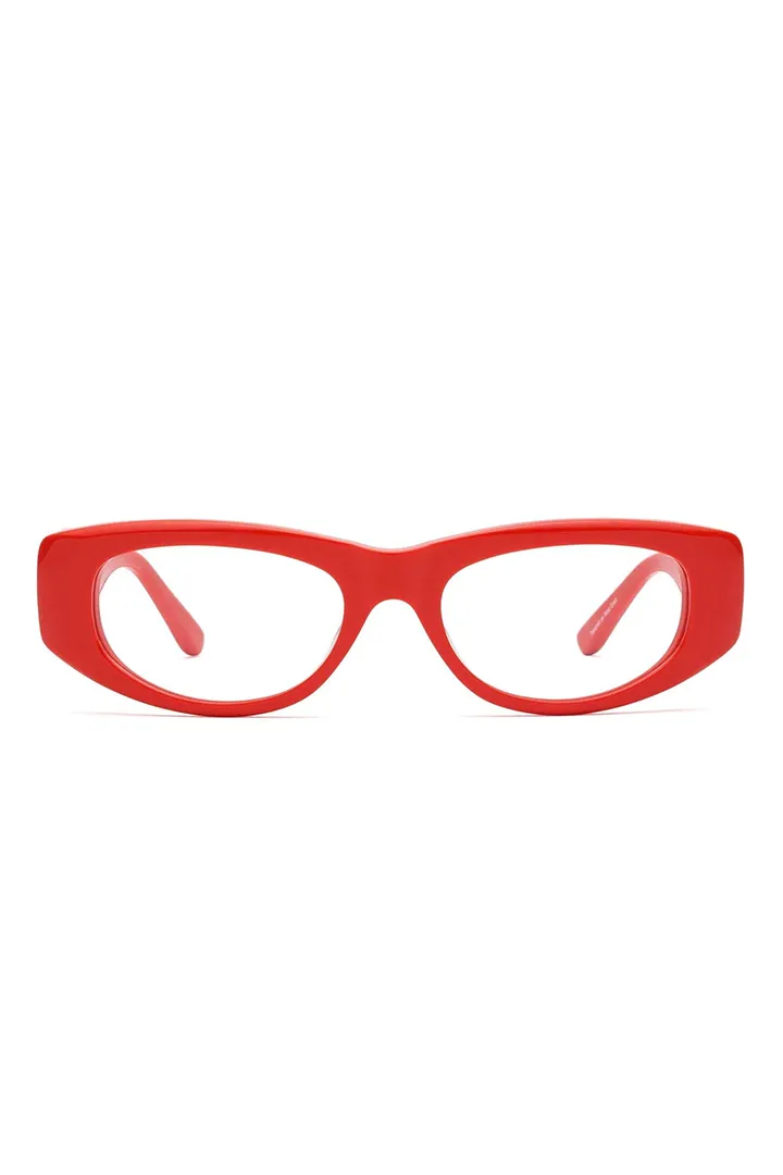 LOU LOU BLUE LIGHT GLASSES - TRINITY RED
