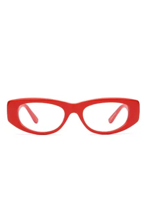 LOU LOU BLUE LIGHT GLASSES - TRINITY RED