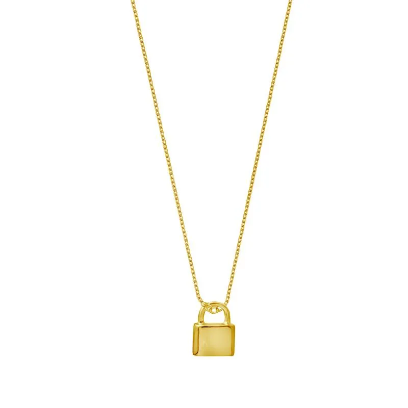 Love Lock Charm Necklace