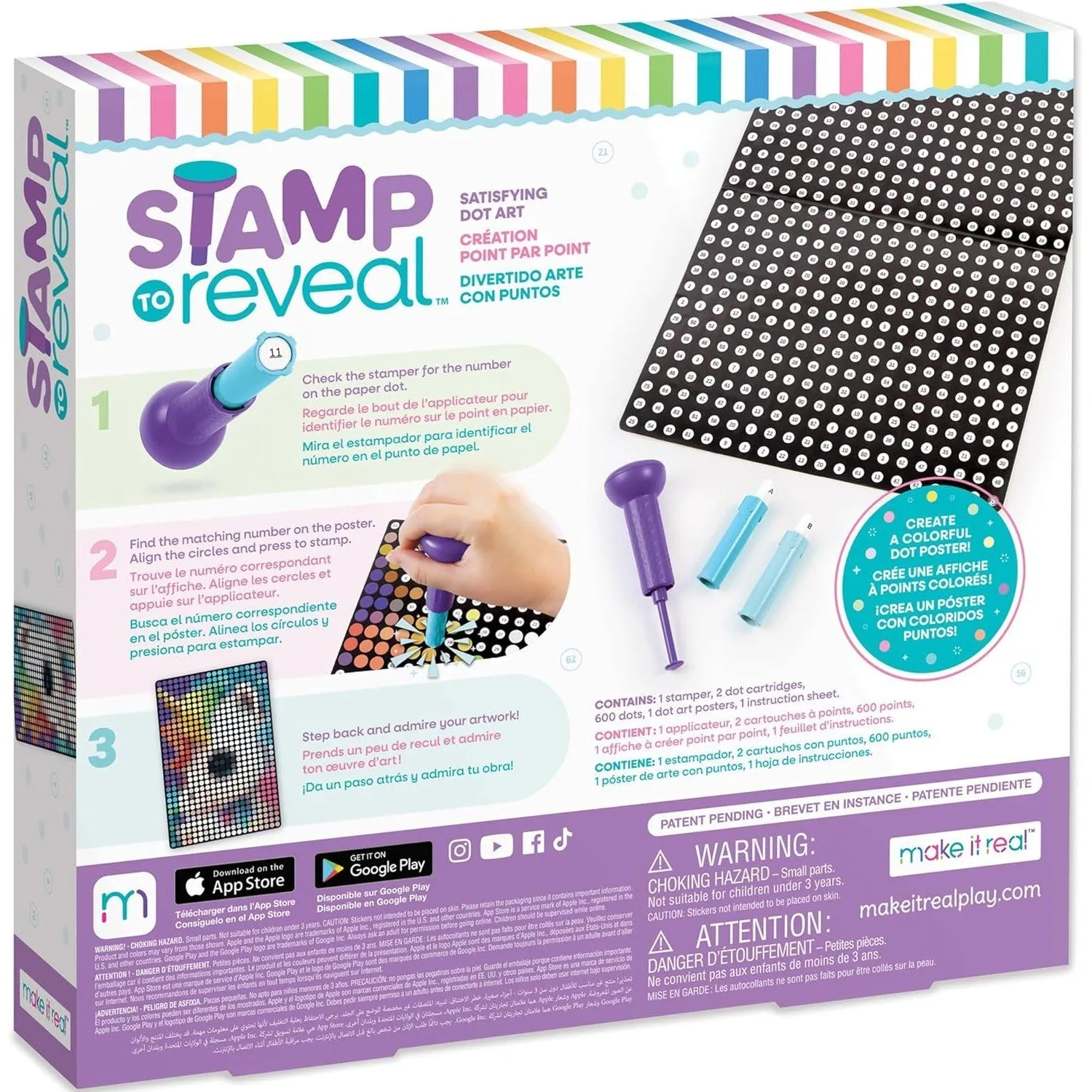 Make It Real Stamp to Reveal Single (Unicorn)