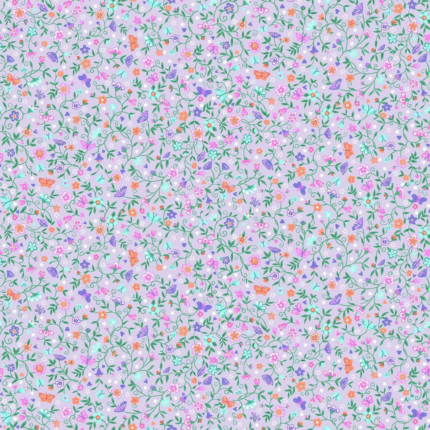 Makower Fairy Dust | Flower Trail | Lilac