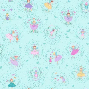 Makower Fairy Dust | Friends | Teal