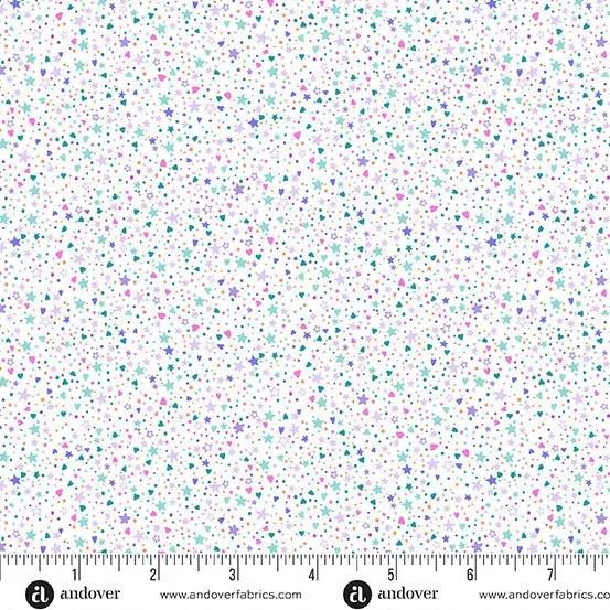 Makower Fairy Dust | Sparkle | White