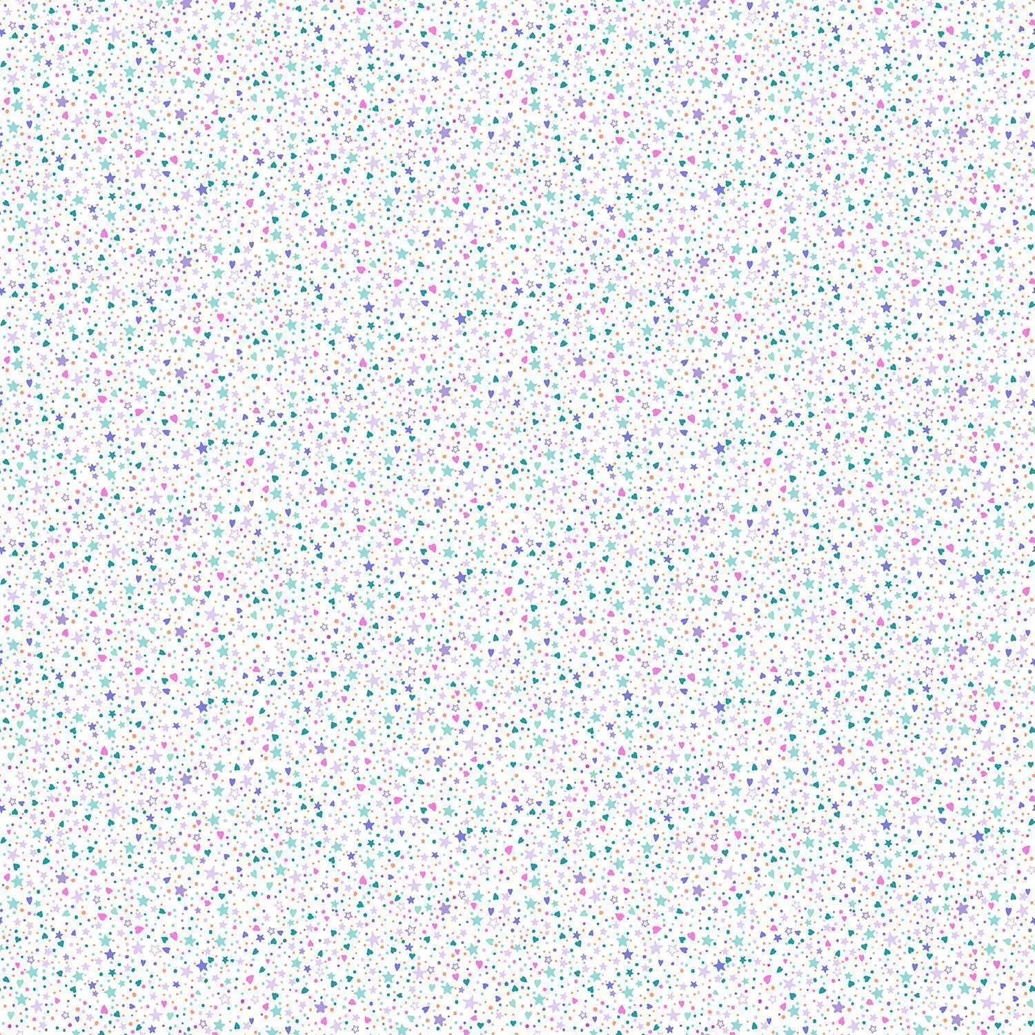 Makower Fairy Dust | Sparkle | White