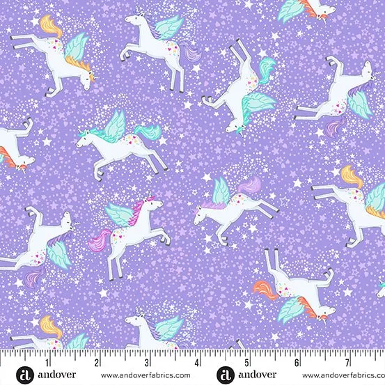 Makower Fairy Dust | Unicorn | Lilac