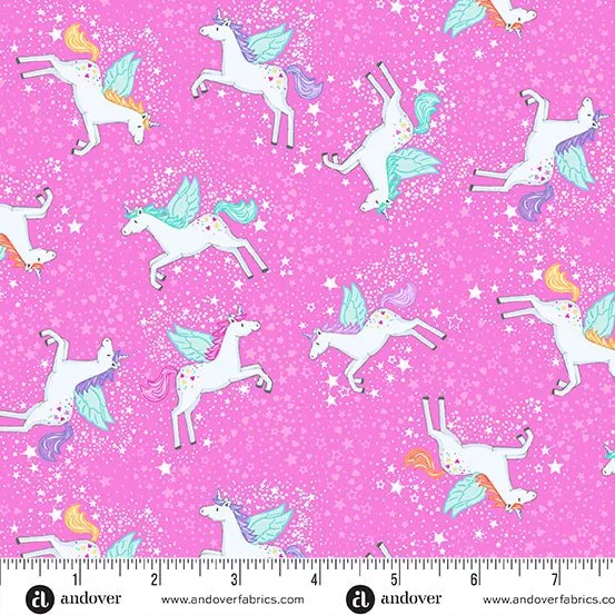 Makower Fairy Dust | Unicorn | Pink