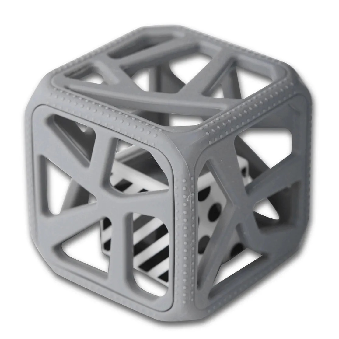 Malarkey Kids - Silicone Chew Cube - Grey