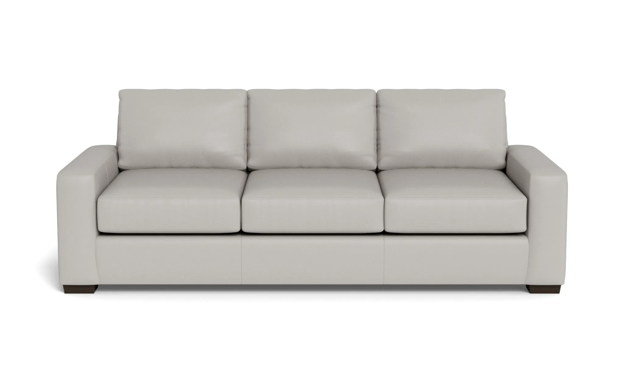 Mas Mesa 101" Deep Leather Estate Sofa