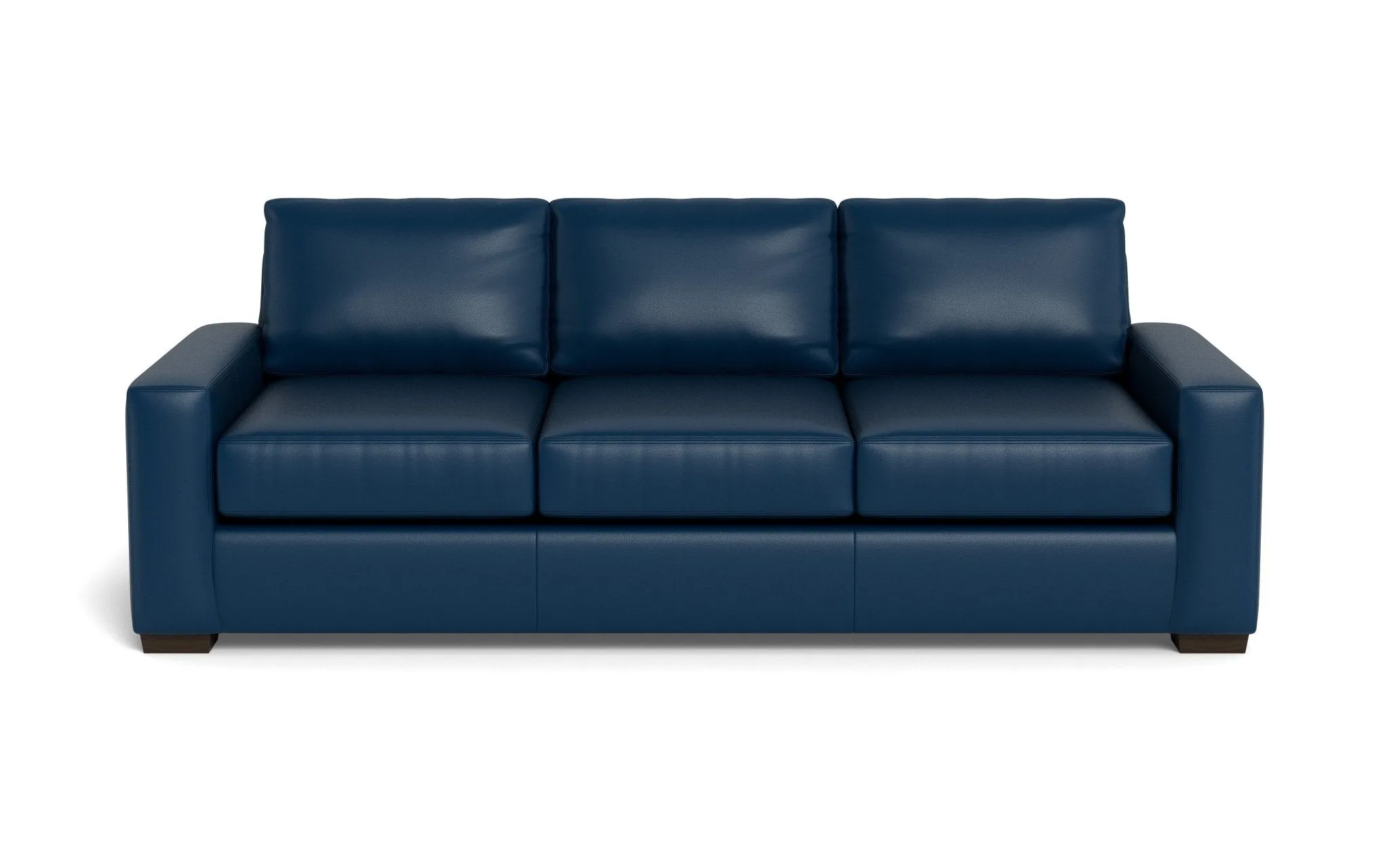 Mas Mesa 101" Deep Leather Estate Sofa
