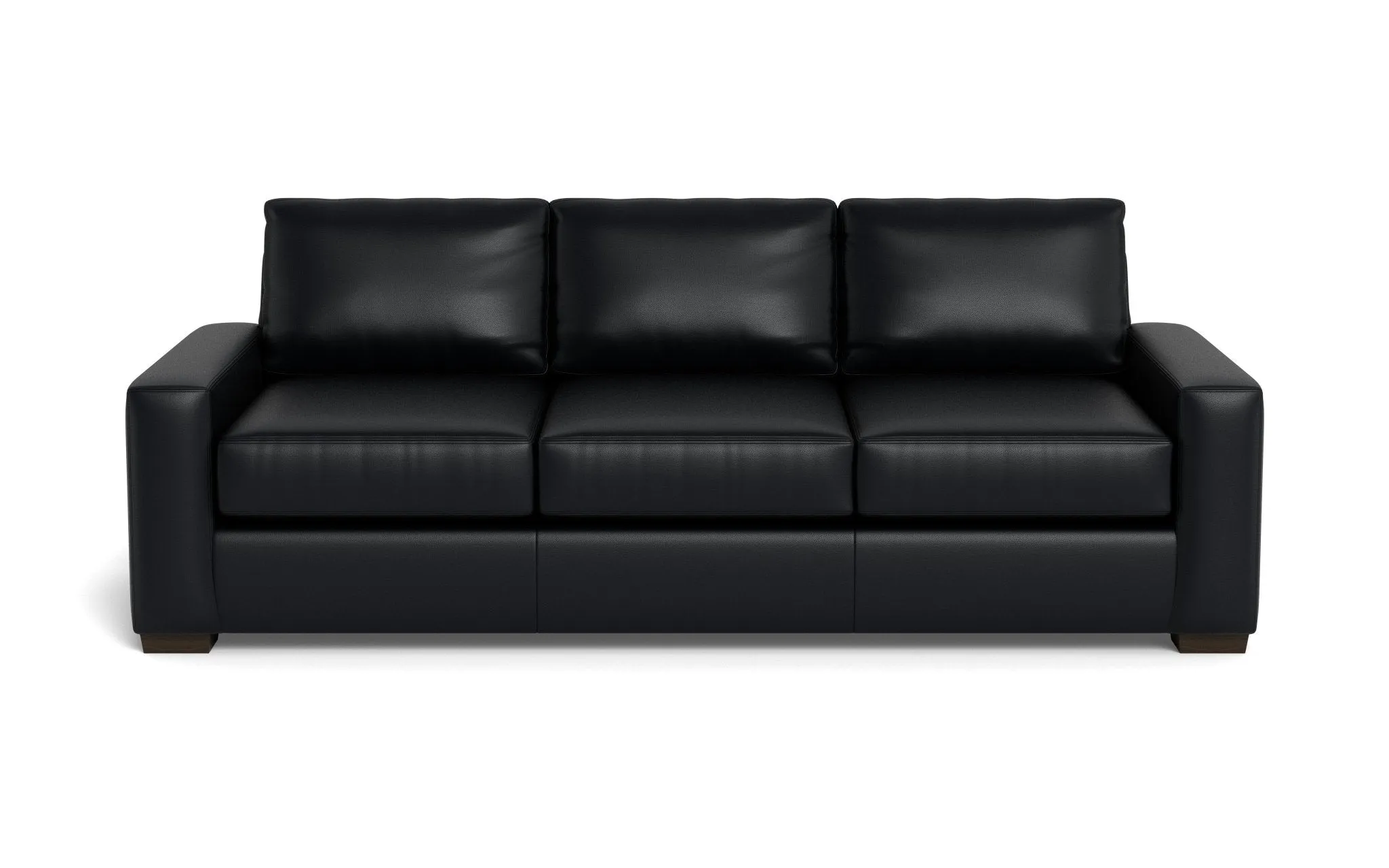 Mas Mesa 101" Deep Leather Estate Sofa