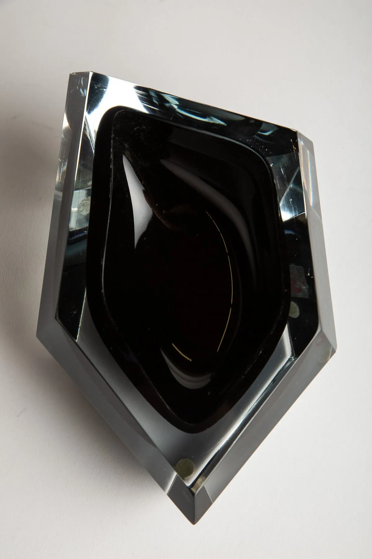 MAXFIELD PRIVATE COLLECTION | PURHO BLACK MURANO GLASS BOWL