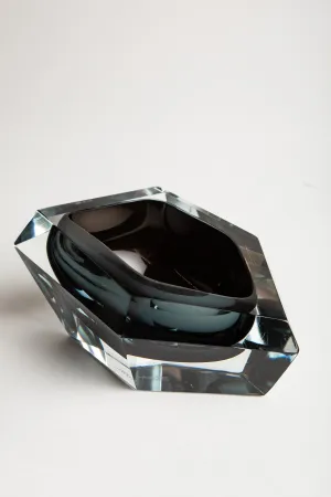 MAXFIELD PRIVATE COLLECTION | PURHO BLACK MURANO GLASS BOWL