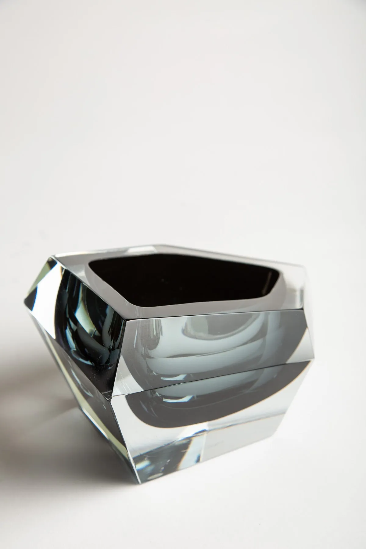 MAXFIELD PRIVATE COLLECTION | PURHO BLACK MURANO GLASS BOWL