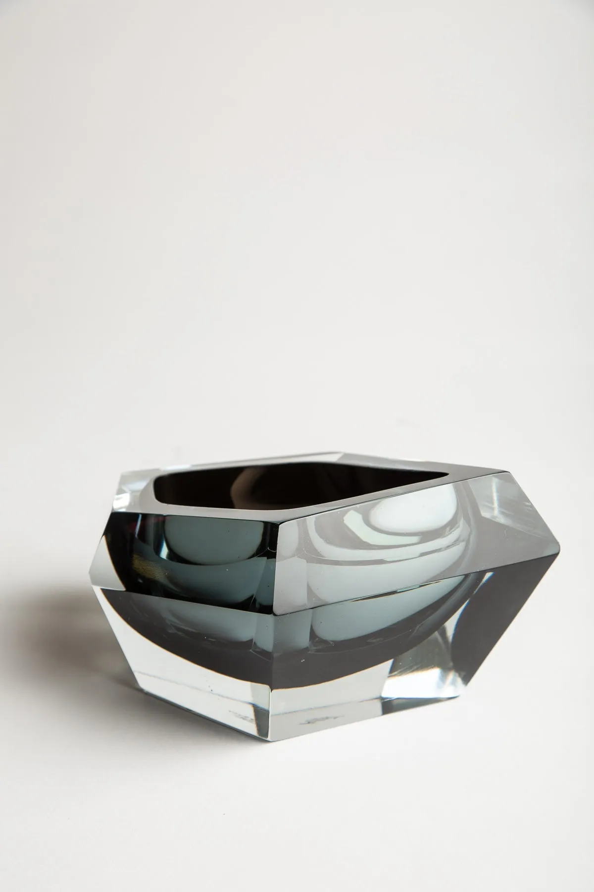 MAXFIELD PRIVATE COLLECTION | PURHO BLACK MURANO GLASS BOWL