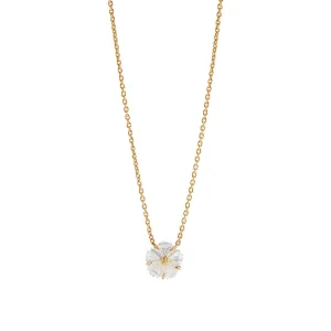 Mermaid Garden Petite Station Necklace, 16" - MOP