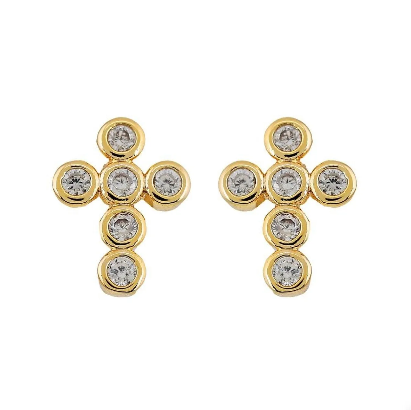 Mimi Mini Cross Studs