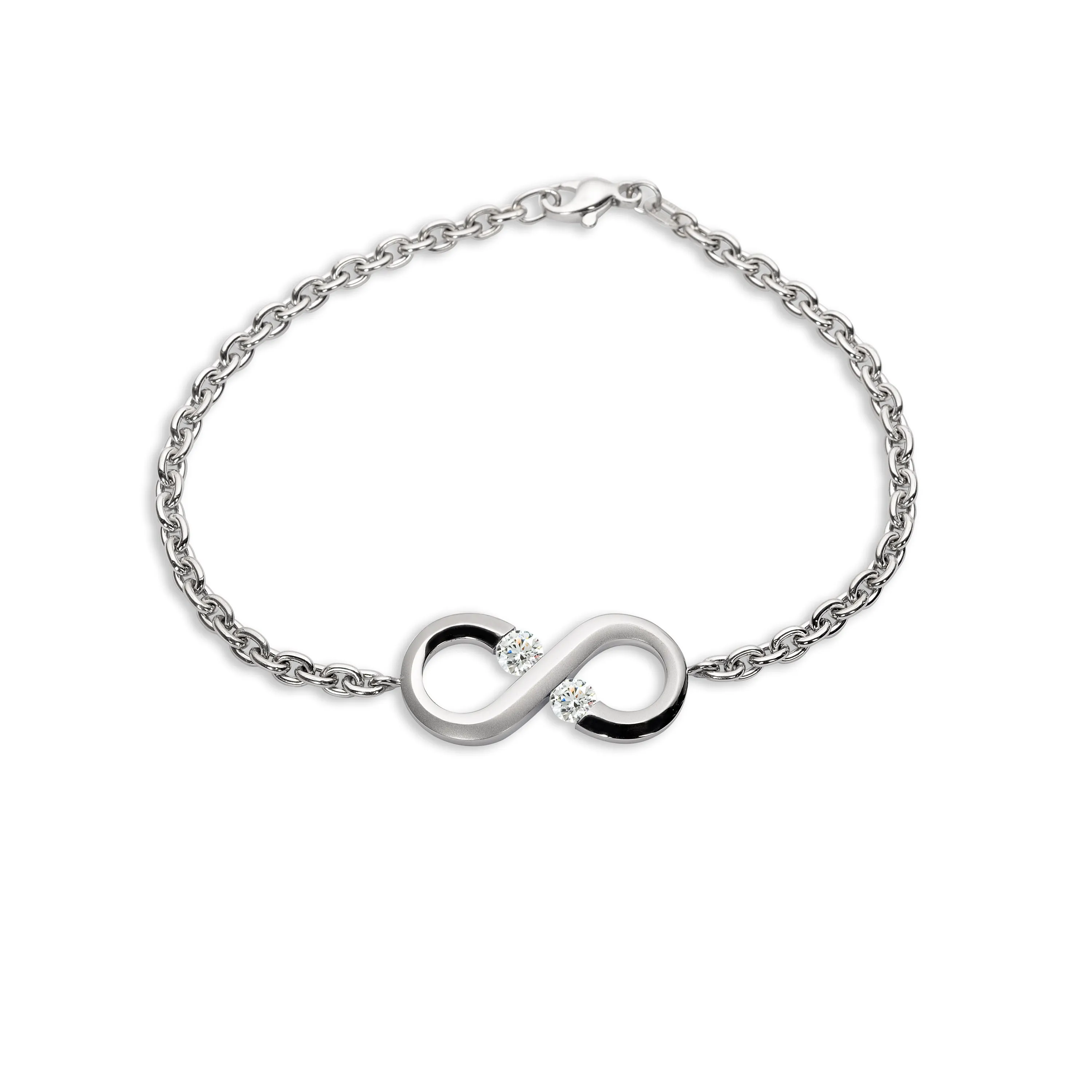 Mini Infinity Charm Bracelet