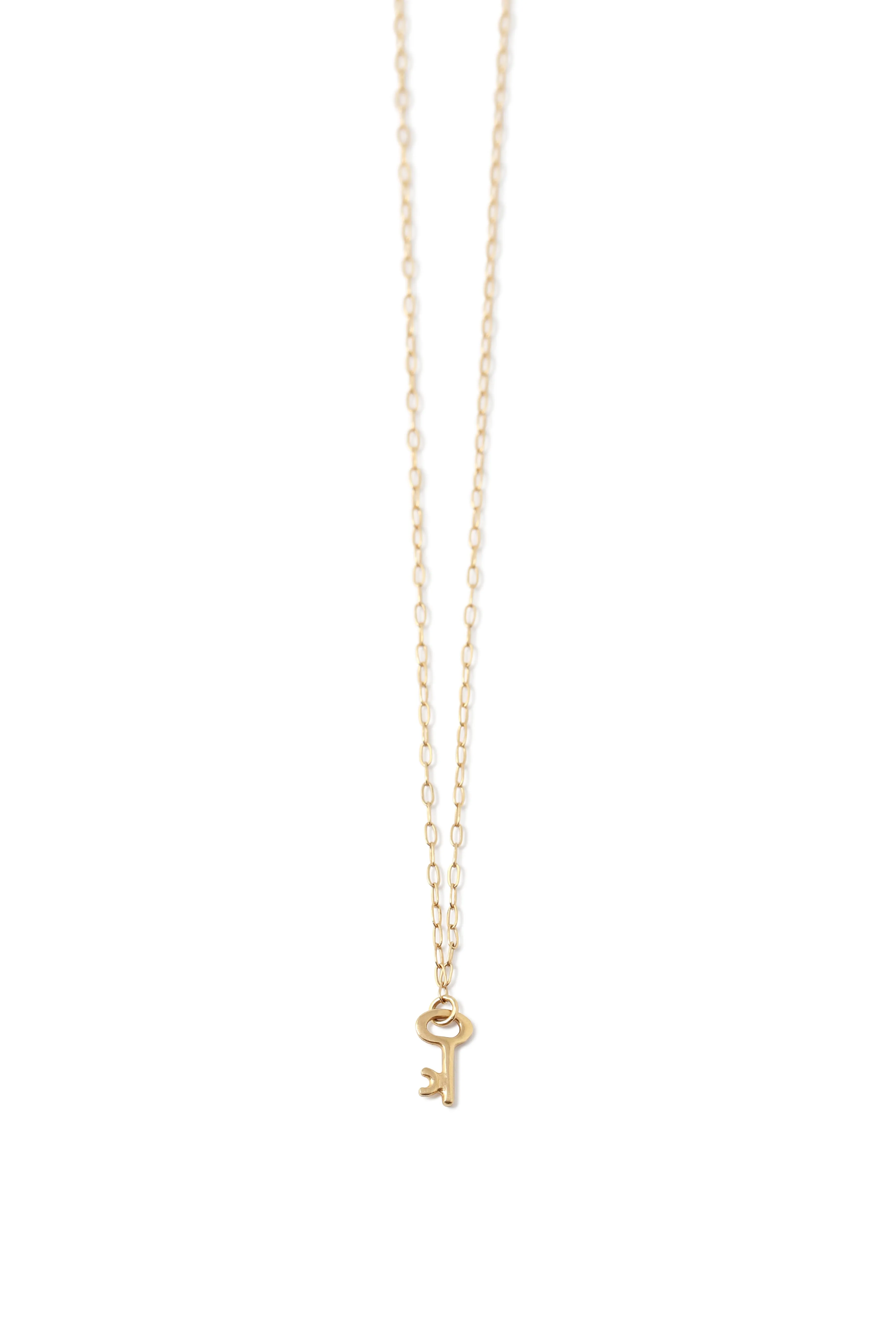 Mini Key to My Heart Necklace by Luana Coonen