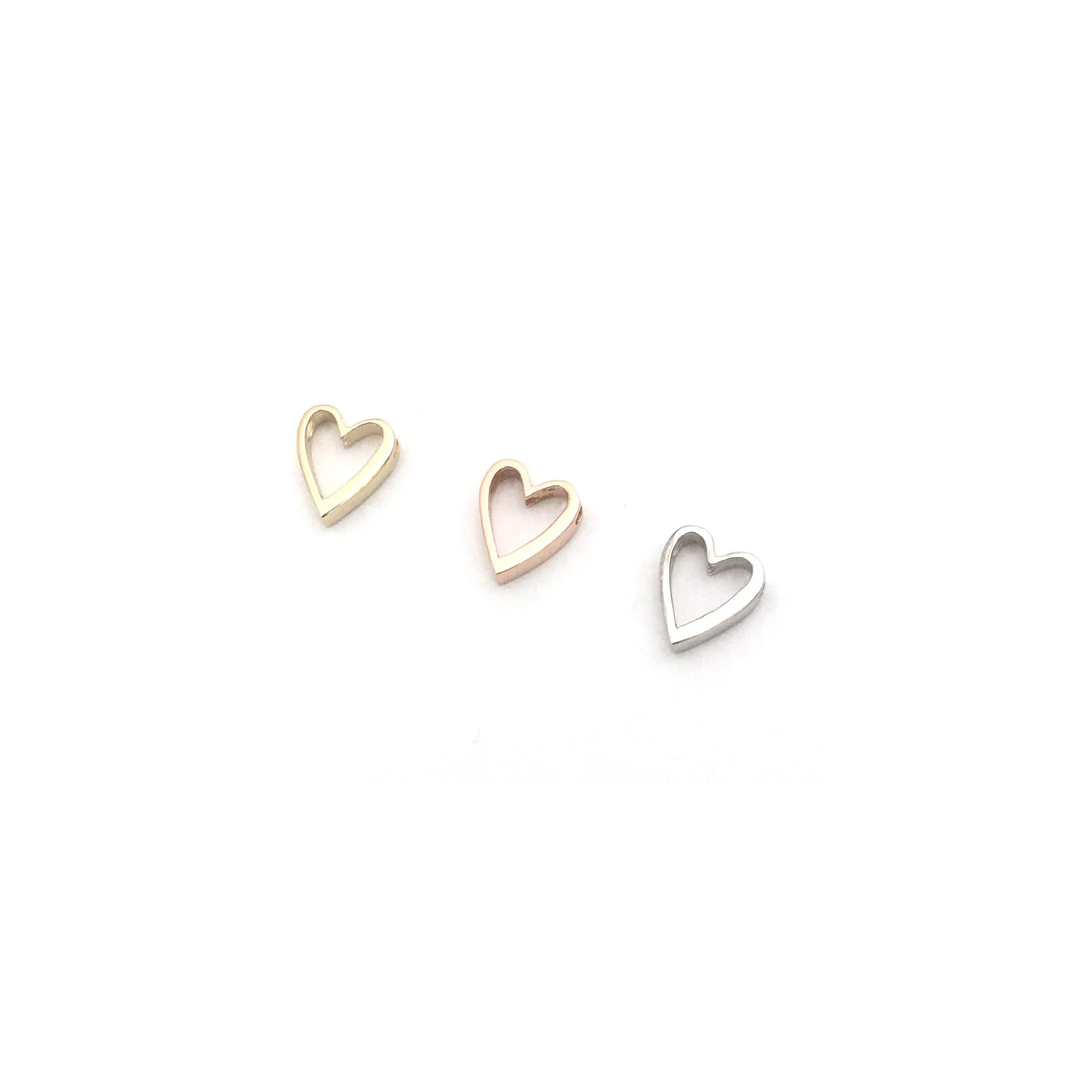 Mini Love Letter Necklace (Rose Gold)