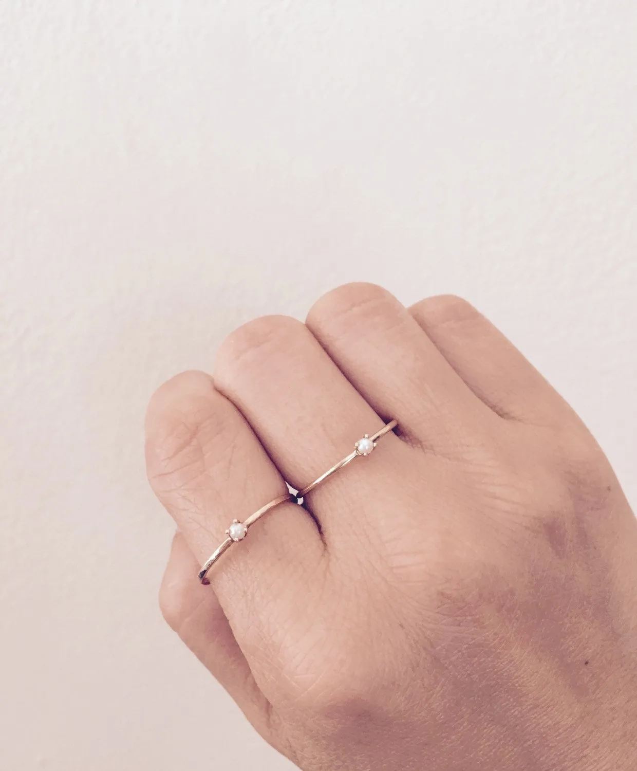 Mini Pearl Ring