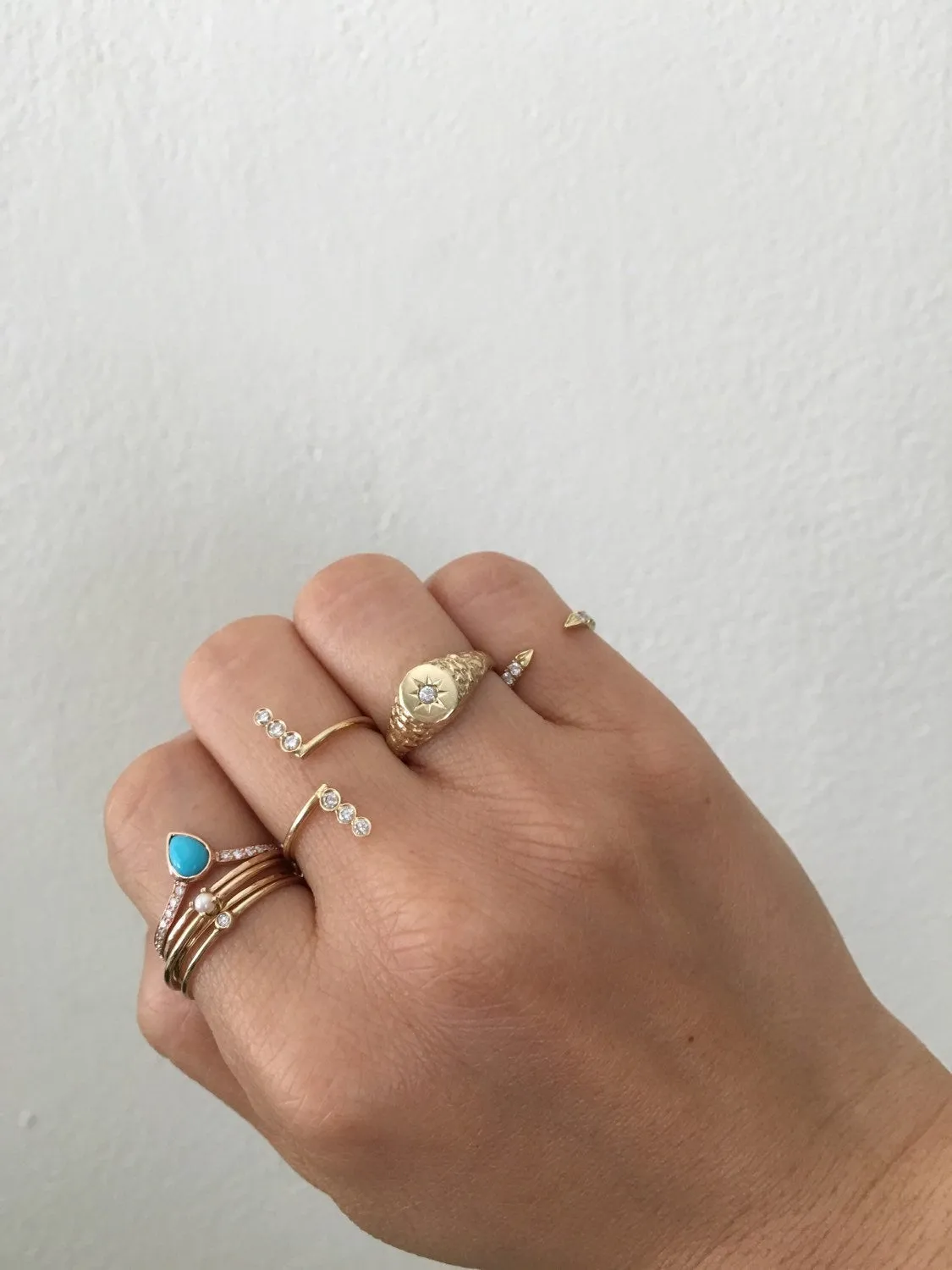 Mini Pearl Ring