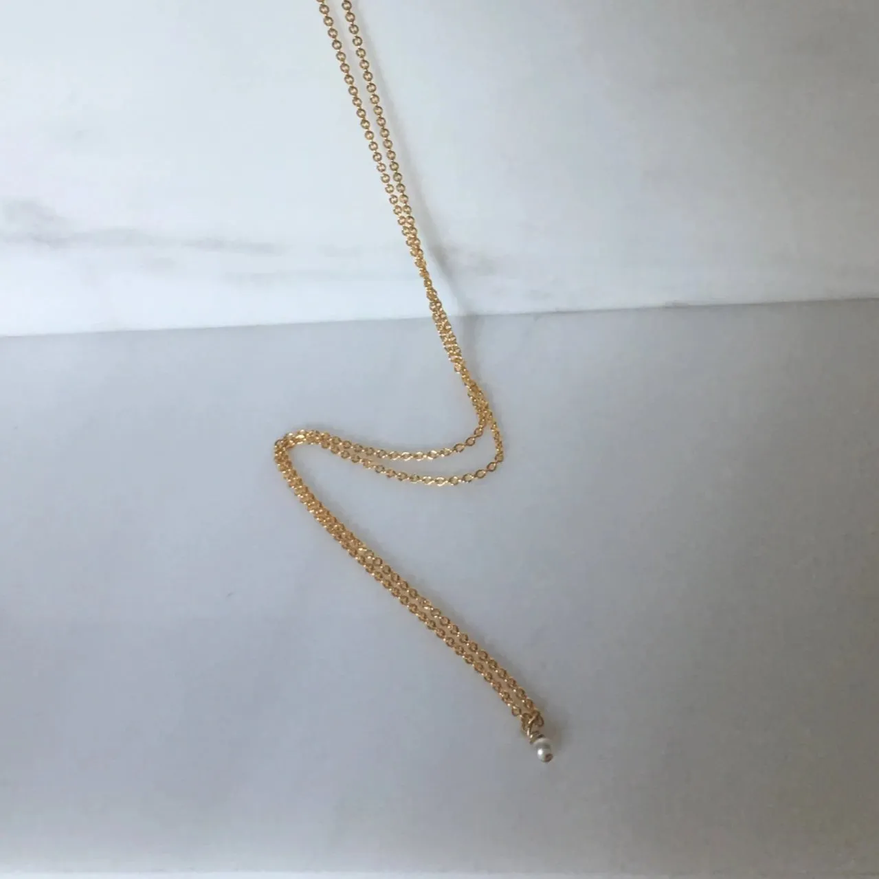 Mini Pearl Wisdom Necklace