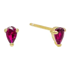 Mini Teardrop Stud Earring