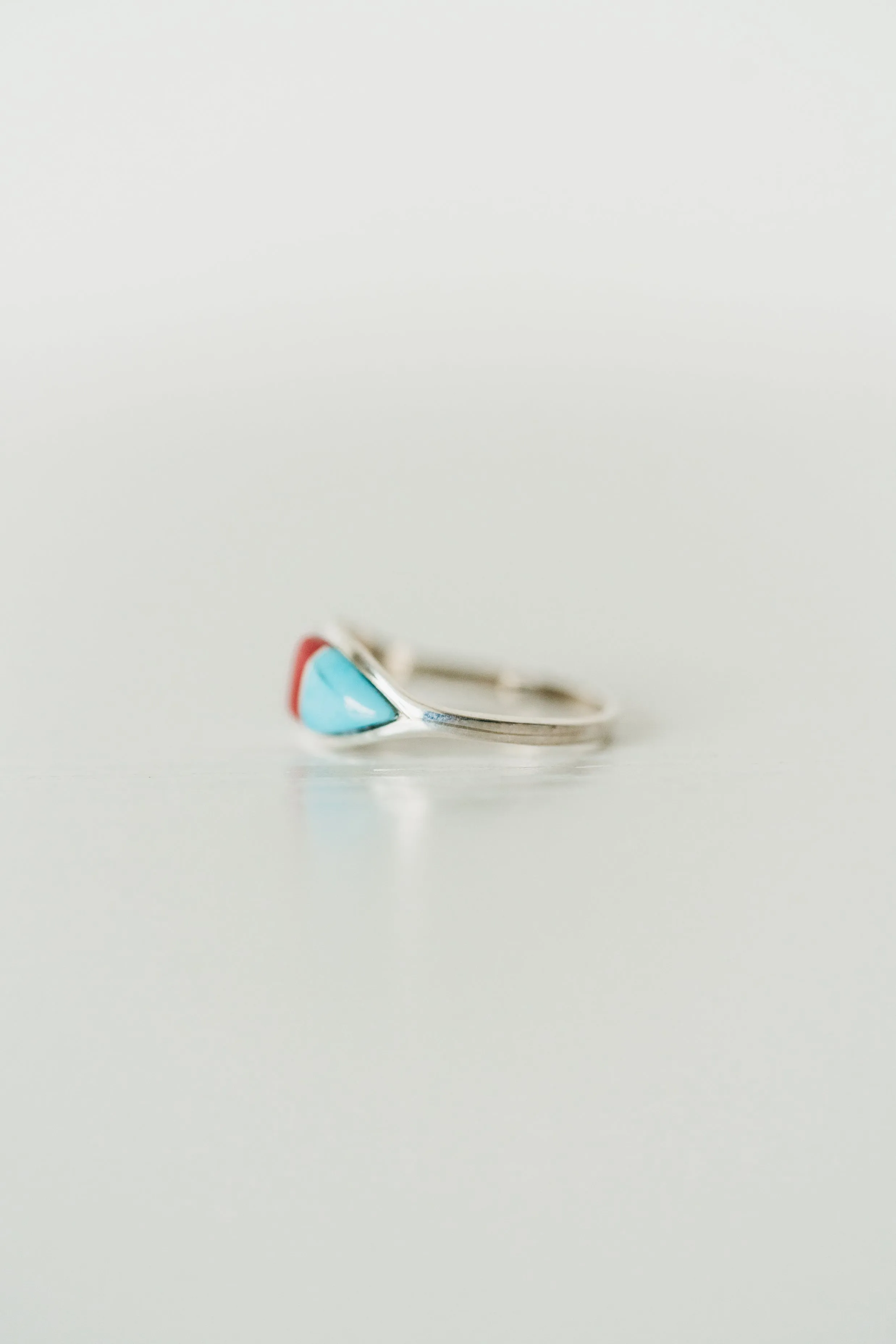 Mini Vertical Shield Ring | Multicolor