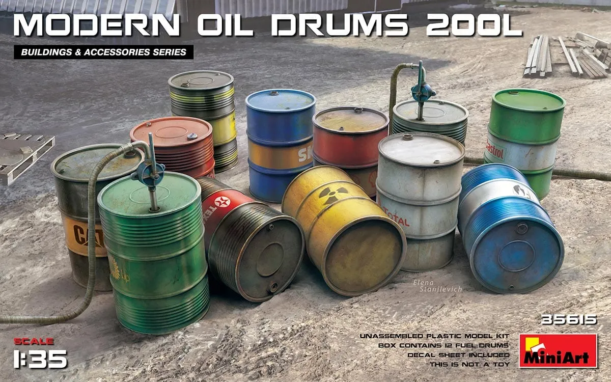 MiniArt - 1/35 Modern Oil Drums