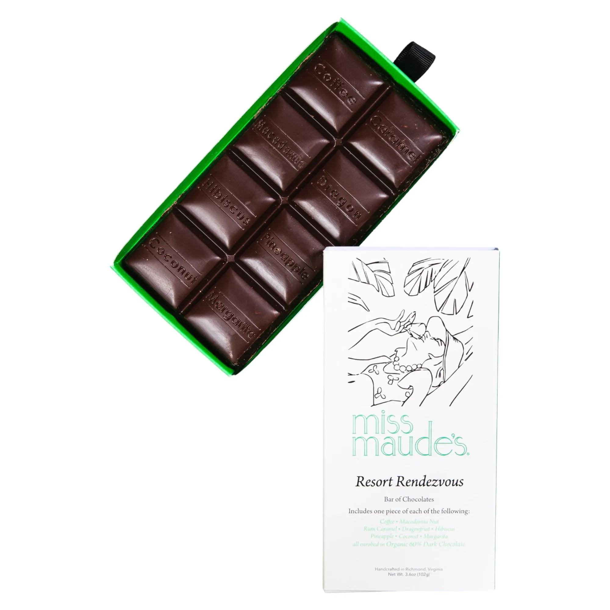 Miss Maude's 'Resort Rendezvous' Chocolate Bar