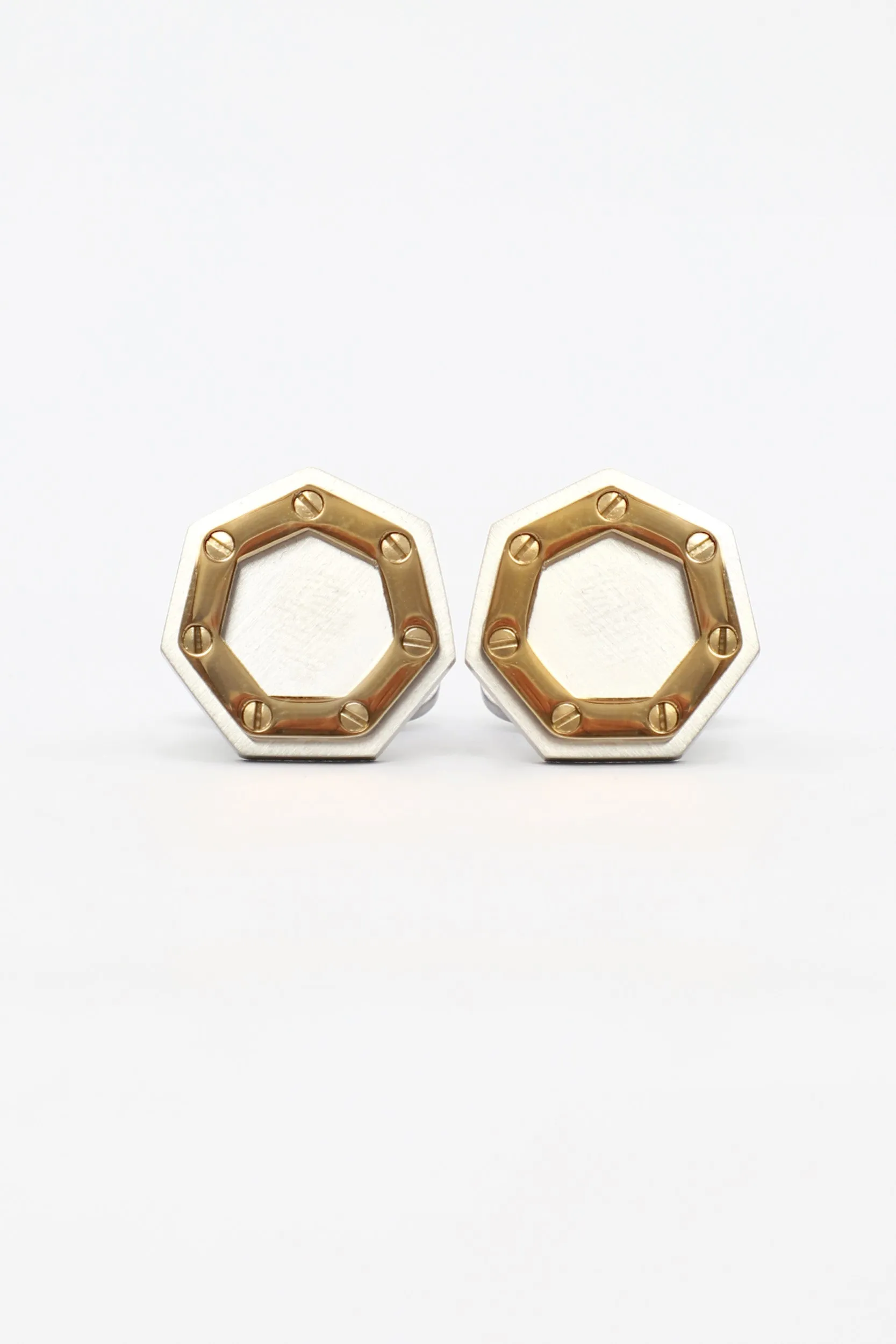 MODERN GEOMETRIC CUFFLINK